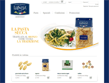 Tablet Screenshot of ecommerce.pastaleonessa.it